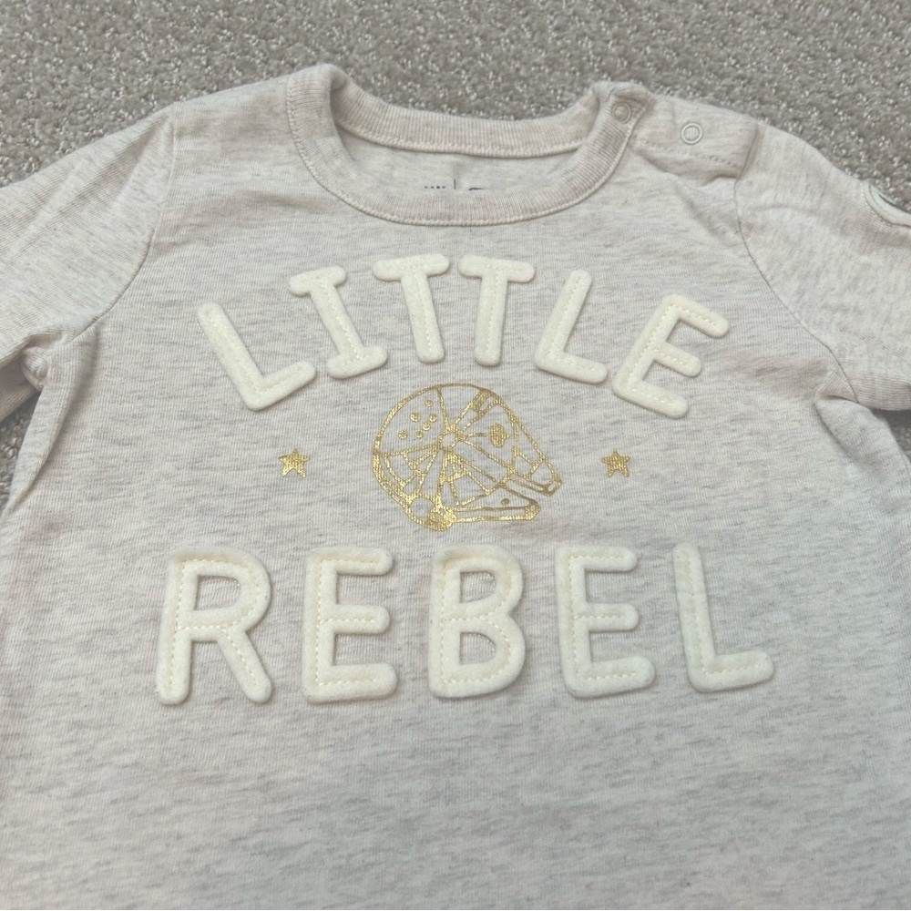 Baby Gap x Star Wars Long Sleeve Top, size 18-24 months - Picture 1 of 6